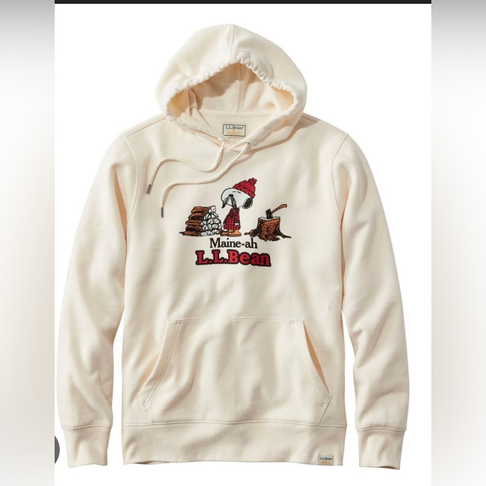 LL Bean “Maine-Ah” Snoopy Sweatshirt